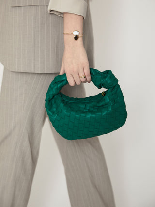 Mini sac en cuir pour tous les jours - Vert Jade