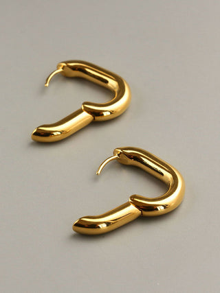 Boucles d'oreilles de danse carrée