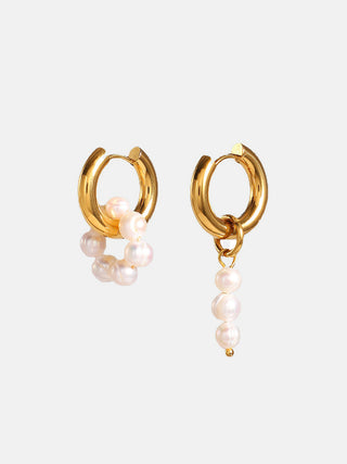 Boucles d'oreilles pendantes Perle de Joie