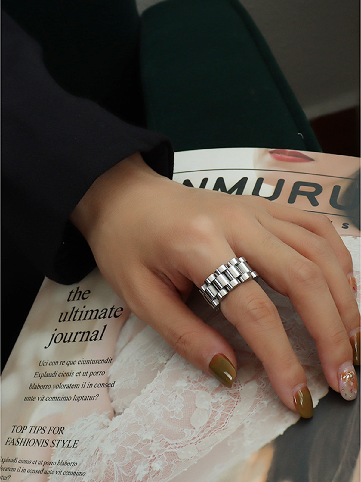 Anneau de maintien secret