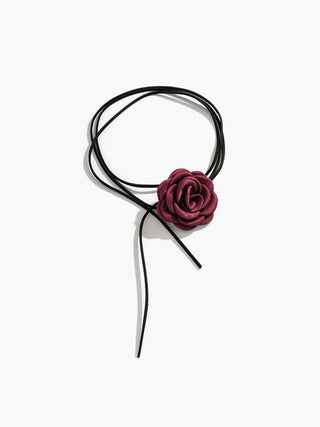 Collier ras du cou à rosette Bud