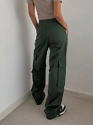 Pantalon cargo parachute bohème