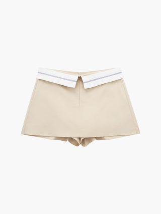 Fold Over Waistband Shorts