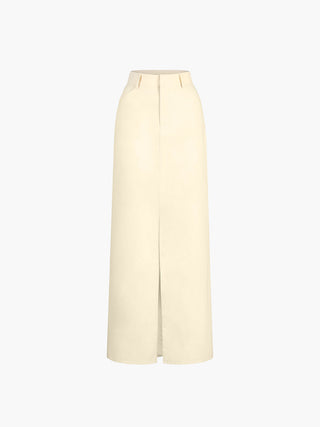 Effortless Slit Maxi Skirt