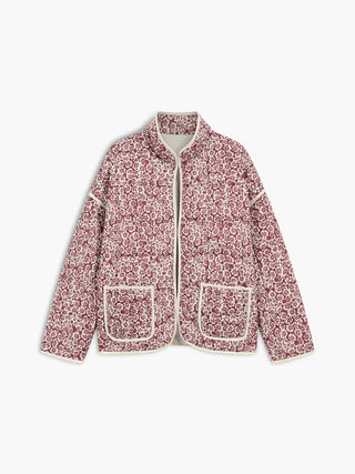 Manteau matelassé floral Ruby Daisies