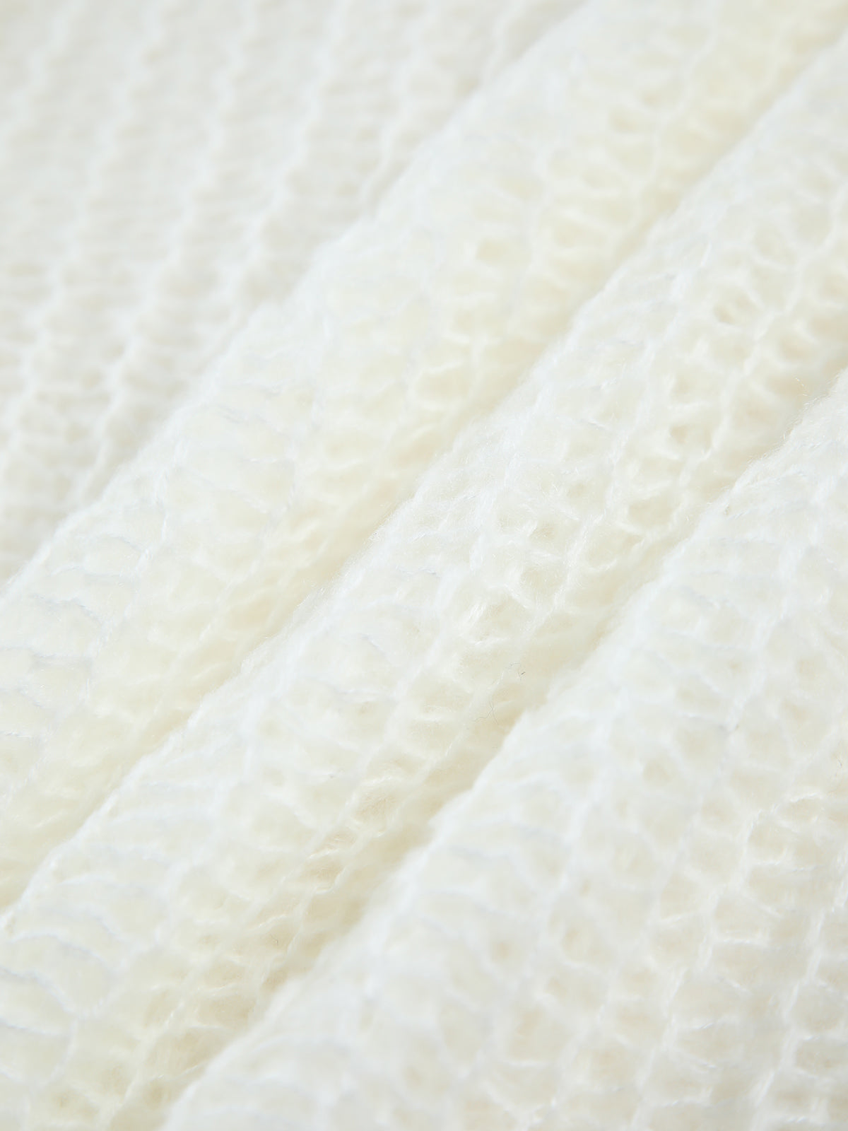 Pull en maille ouvert surdimensionné