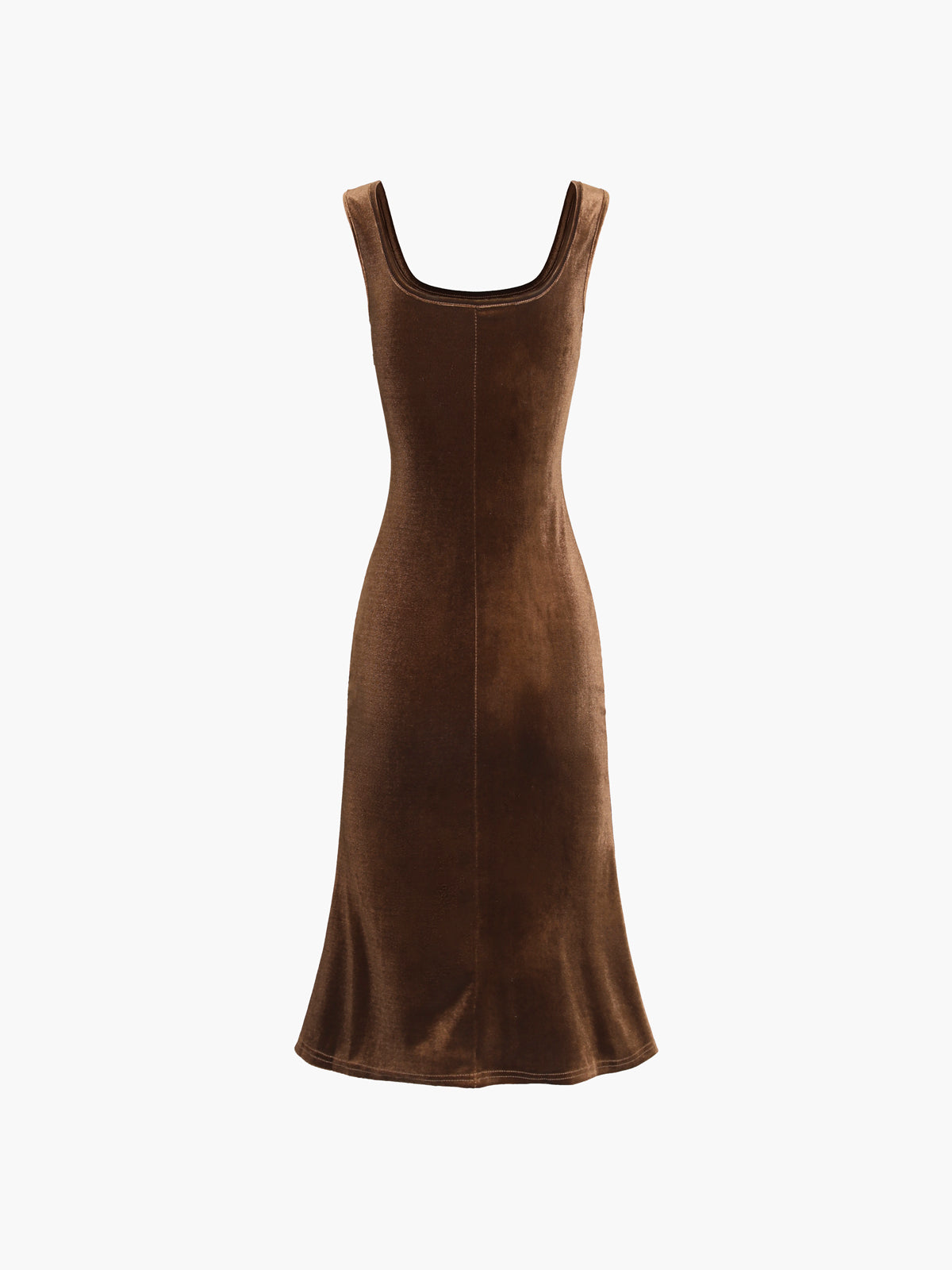 Robe midi en velours à fermeture éclair Paradise Feeling