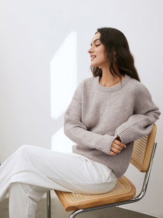 Lightweight Cloud Weather Pullover Sweater