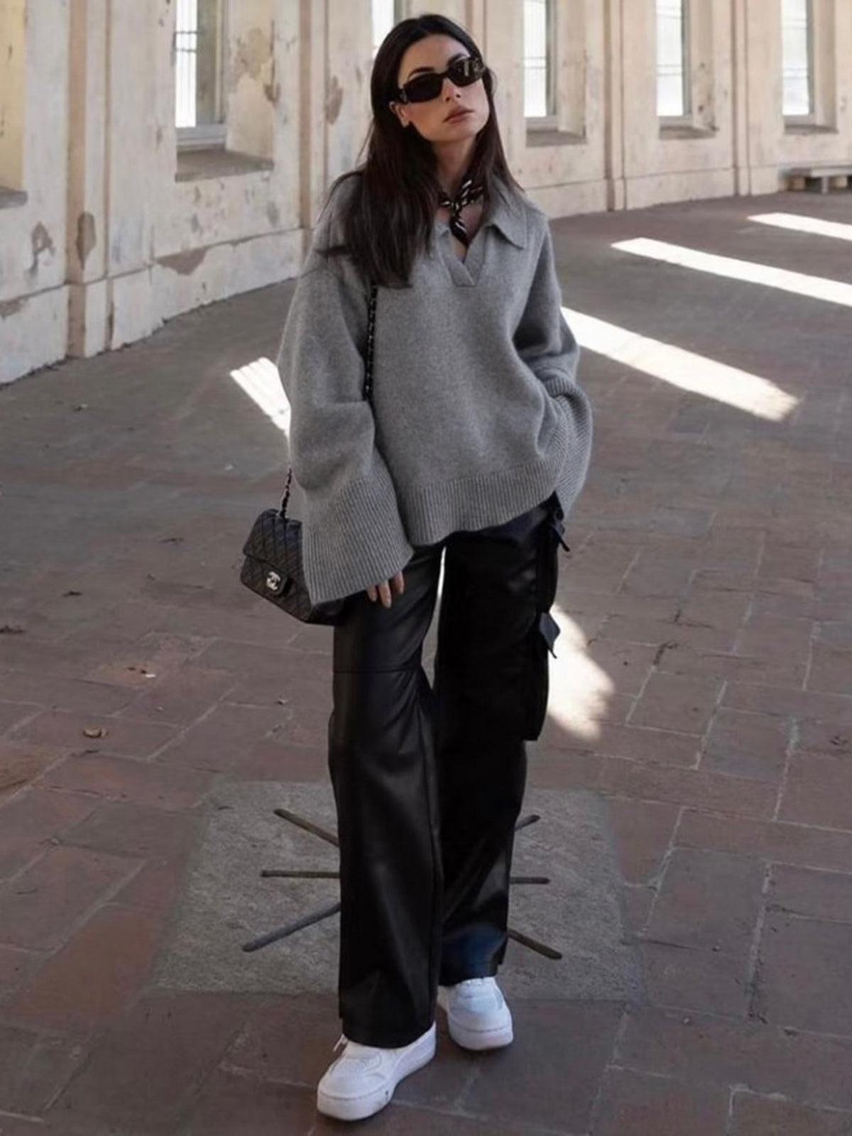 Pull oversize minimaliste