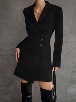 First Choice Blazer Long Sleeve Short Dress