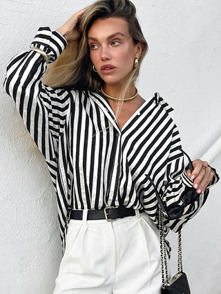 Effortless Pinstripe Shirt