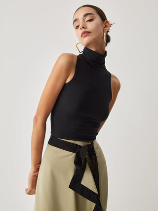 Turtleneck Rib Top