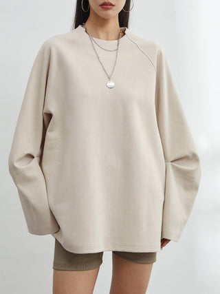 Sweatshirt oversize solide