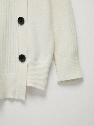 Side Buttoned Turtleneck Sweater