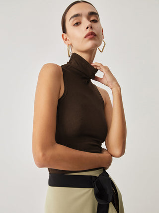 Turtleneck Rib Top