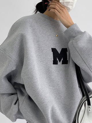 Sweatshirt oversize minimaliste