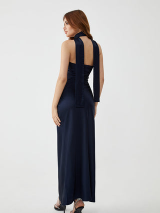 Plain Sleeveless Casual Long Dress