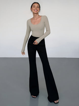 High Waisted Flare Pants