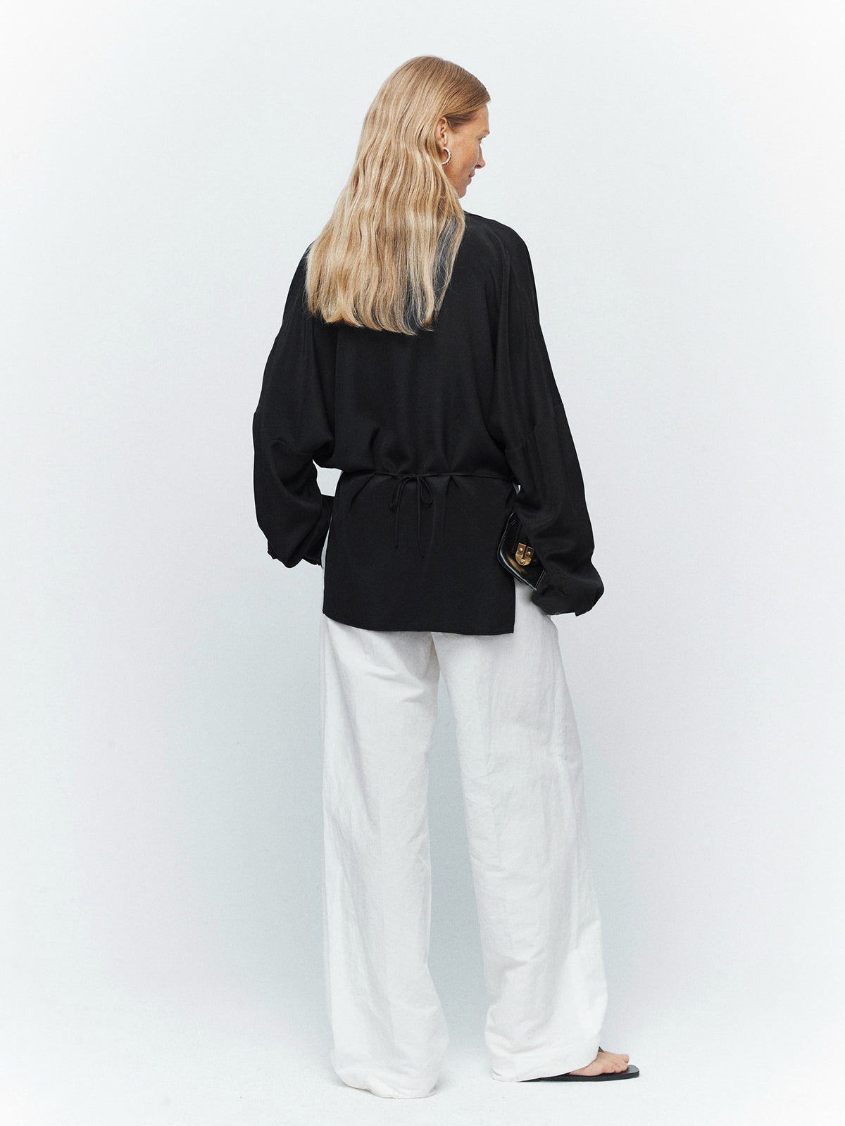 Pantalon droit minimaliste