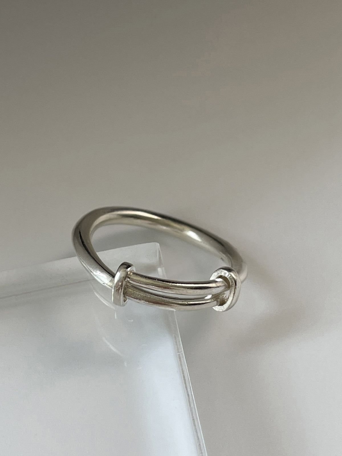 Bague ajustable minimaliste