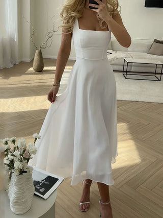 Robe longue cami élégante et solide