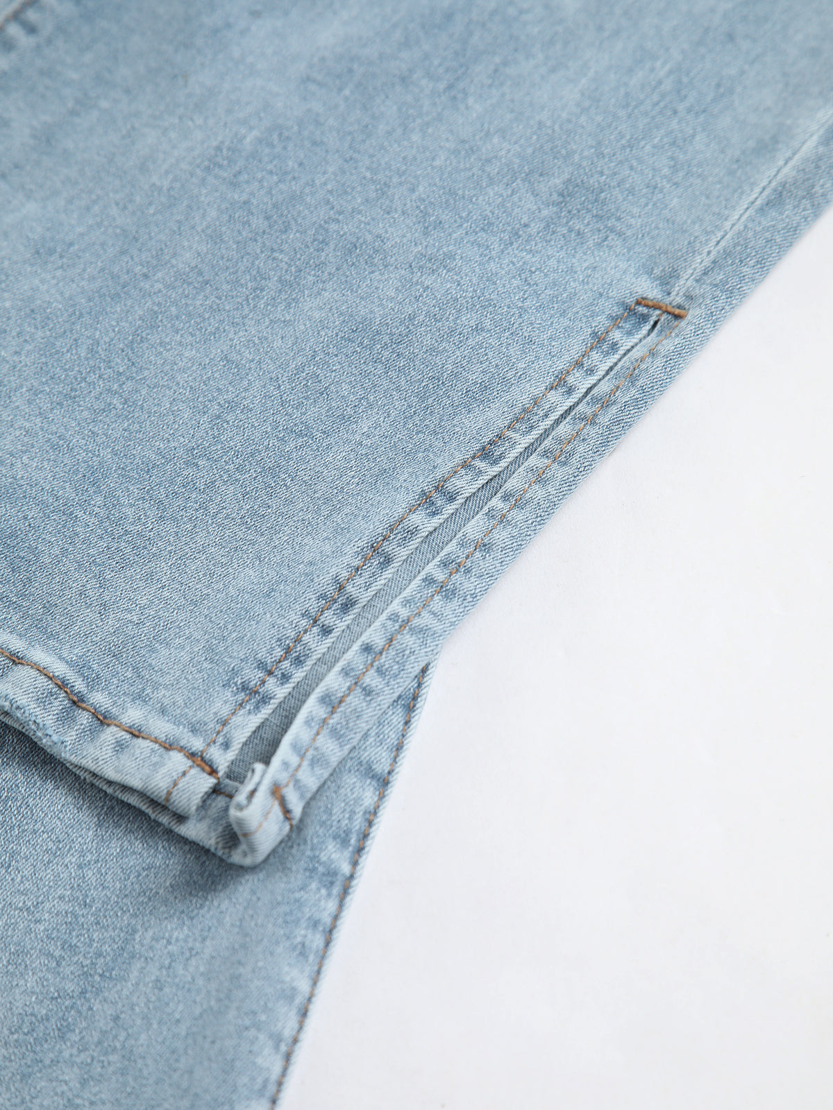 Split Straight Leg Pants