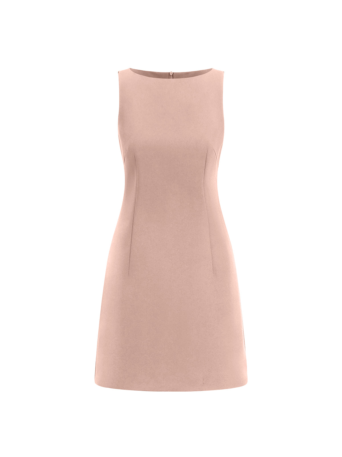 Robe courte sans manches