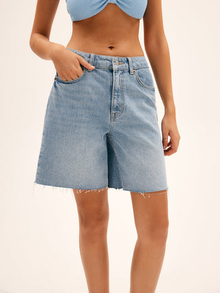 Shorts en jean décontractés