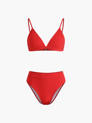 Summer Passion Ribbed Bikini Set