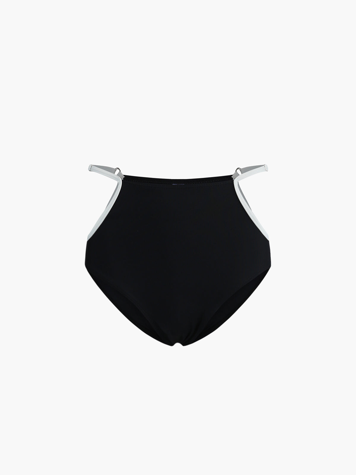 semble bikini avec découpe et bordure contrastante