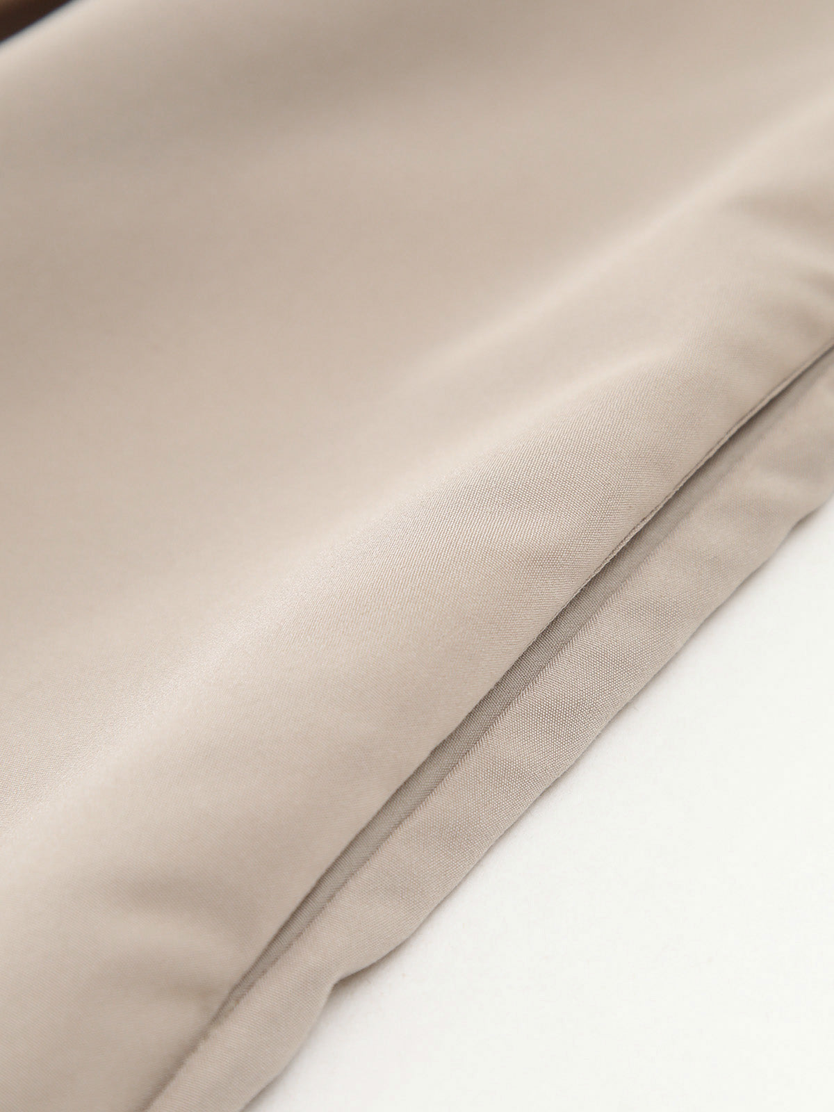 Robe courte en mélange de coton à épaules dénudées