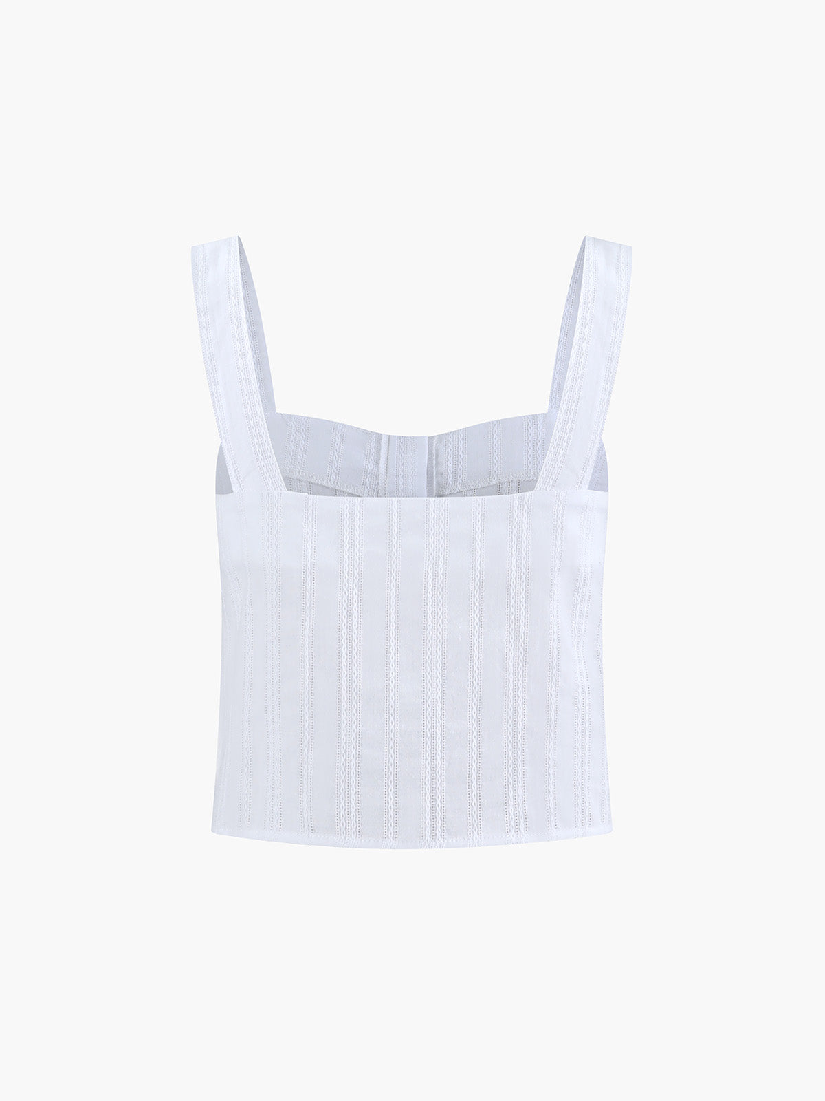 Cotton Semi-Sheer Shorts Set