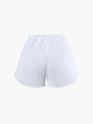 semble de shorts semi-transparents en coton