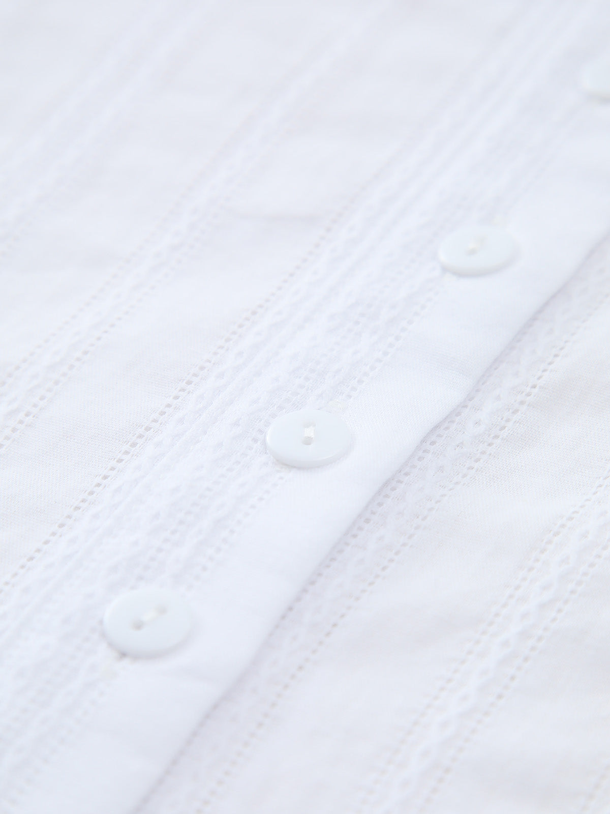 Cotton Semi-Sheer Shorts Set