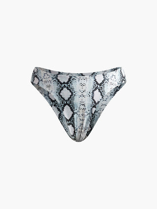 semble bikini à imprimé à bretelles