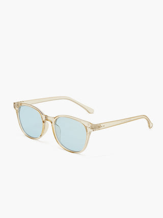 Lunettes de soleil mode bleu clair