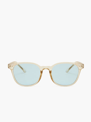 Lunettes de soleil mode bleu clair