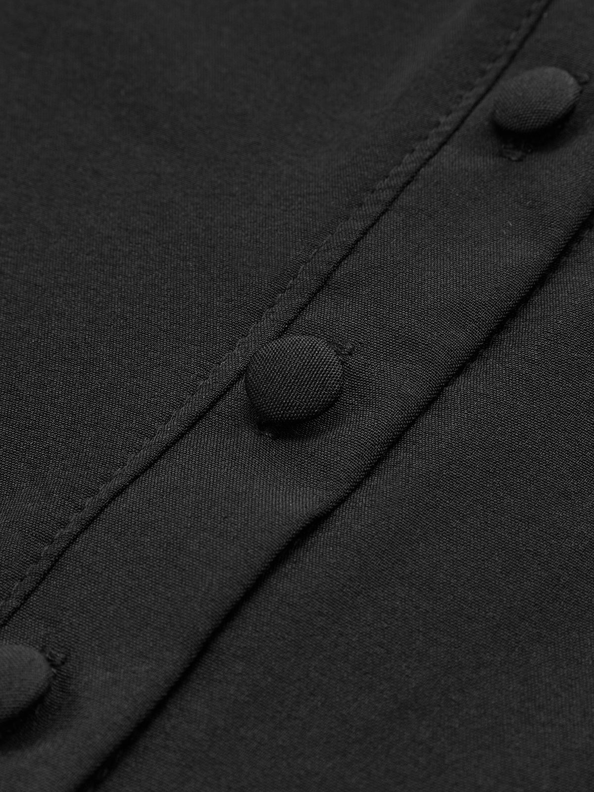 Élégante robe midi sans manches à encolure carrée