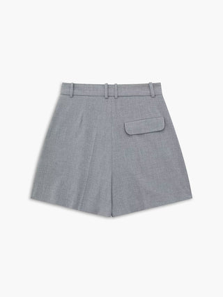 semble de shorts décontractés en tissu tissé à encolure en V