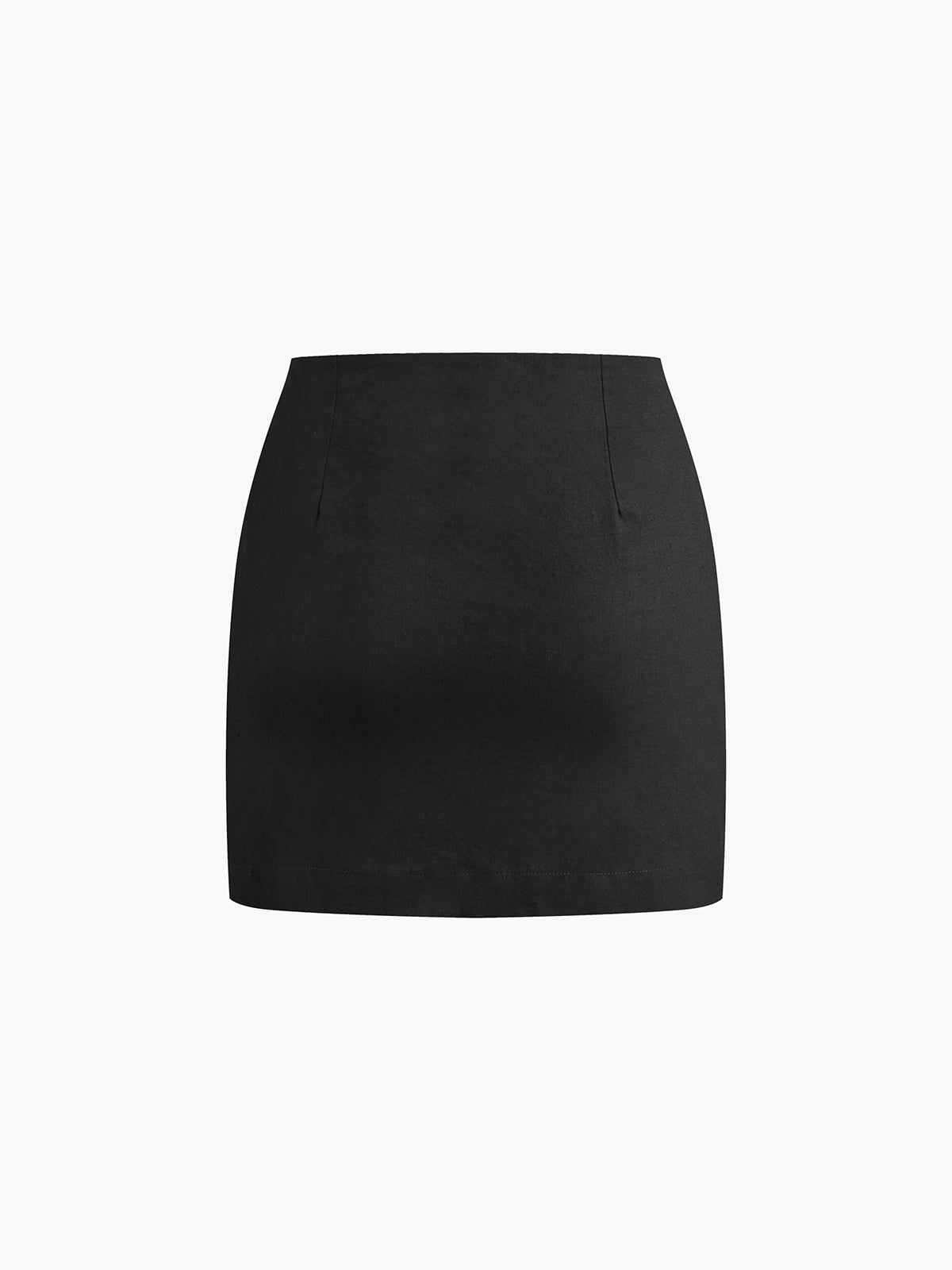 semble jupe en coton et lin