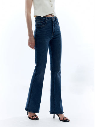 Pantalon Slim en Denim