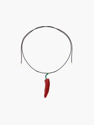 Collier en corde de piment