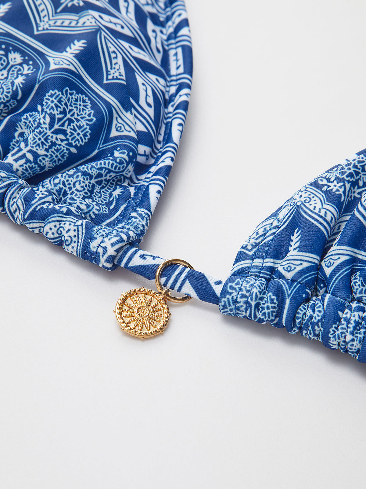 semble bikini imprimé à bretelles ajustables