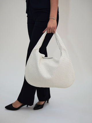 Sac en cuir blanc pour tous les jours